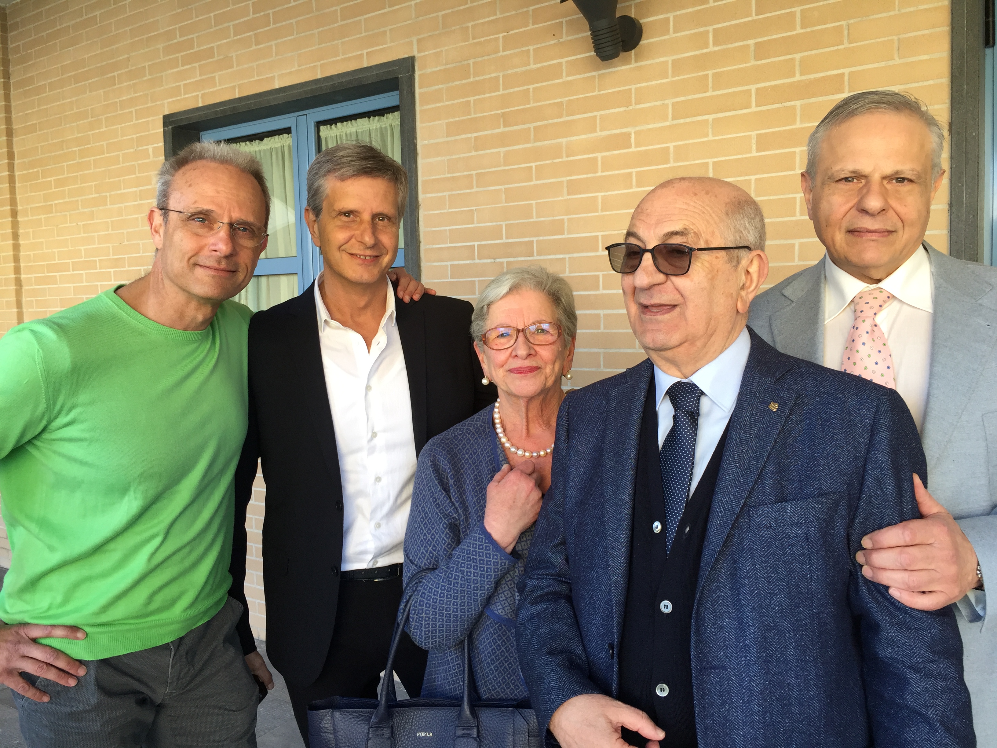 Maurizio, Raffaele, Ernesto Pintore, Antonio e Rita Borsellino